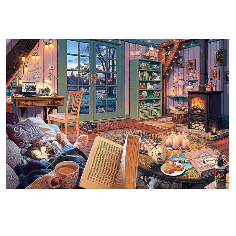 koibama拼图成人1000片背面无字母分区提示高难度女朋友闺蜜生日礼物