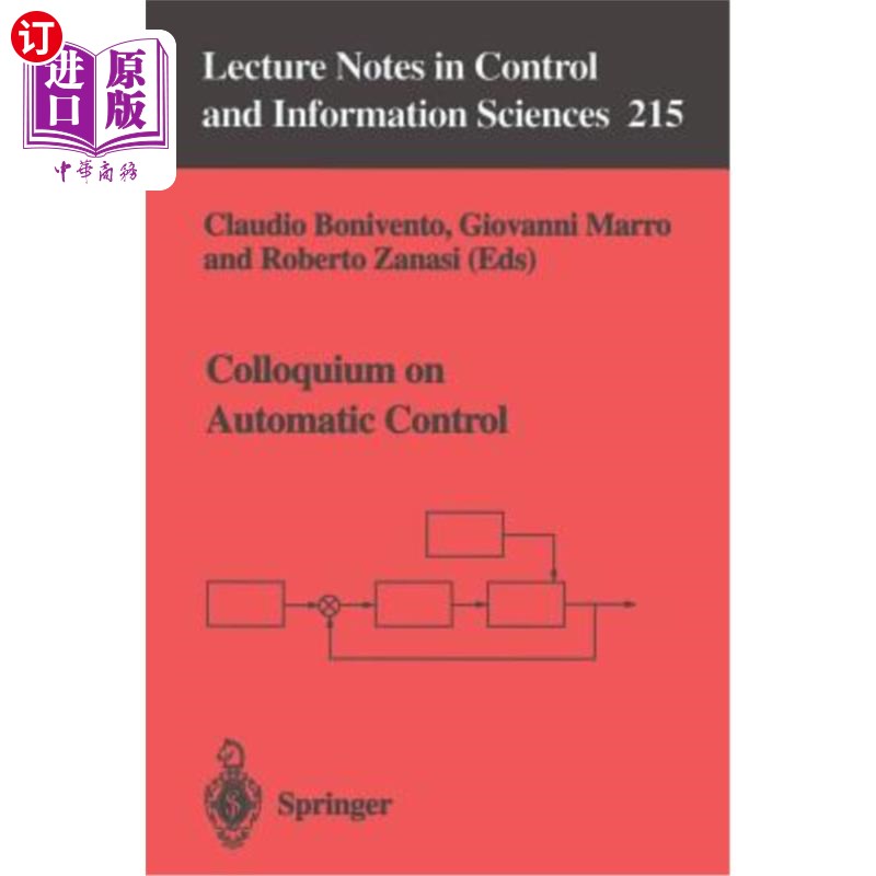 海外直订colloquium on automatic control 自动控制座谈会