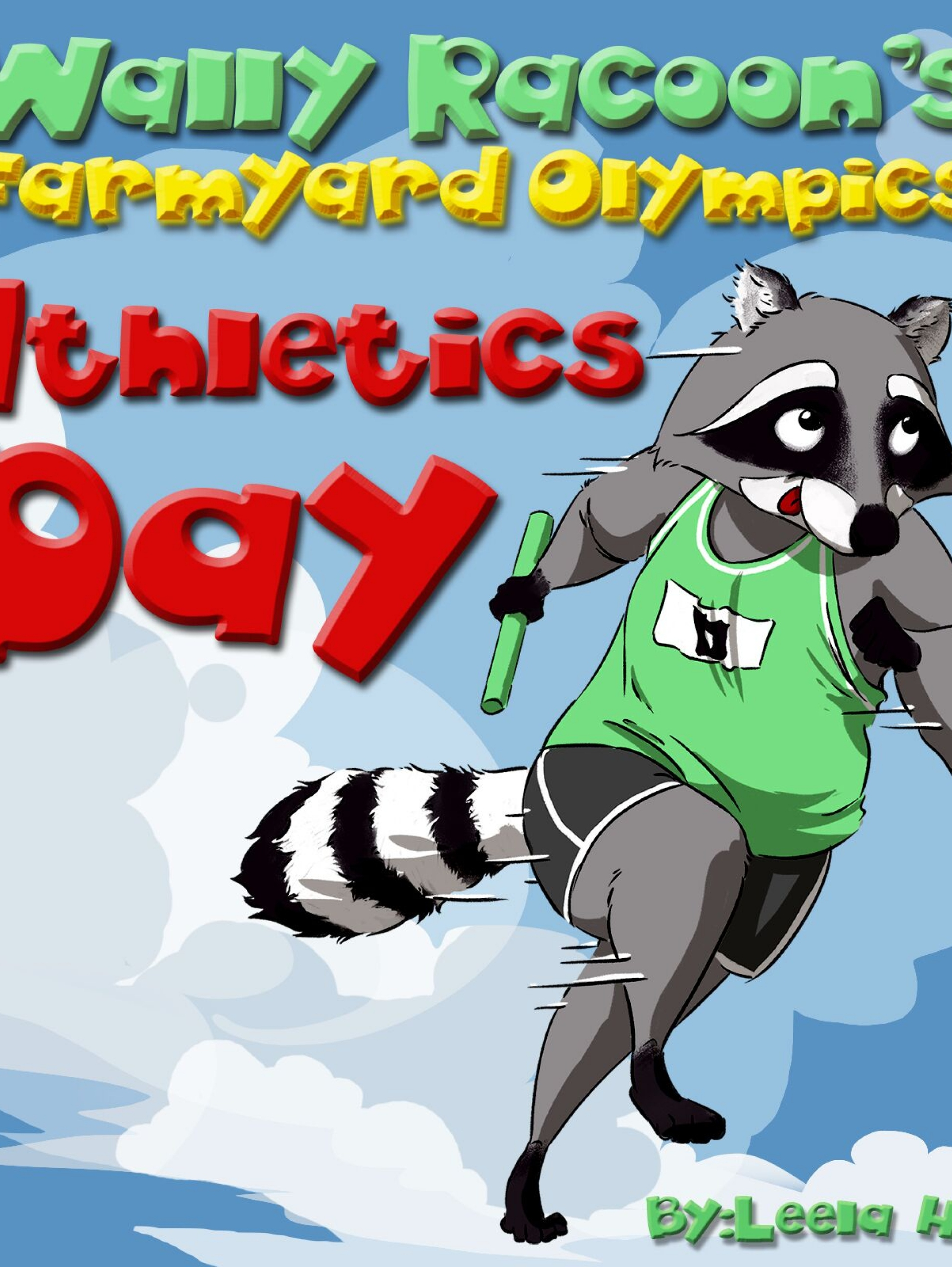 wally raccoons farmyard olympics - athletics day