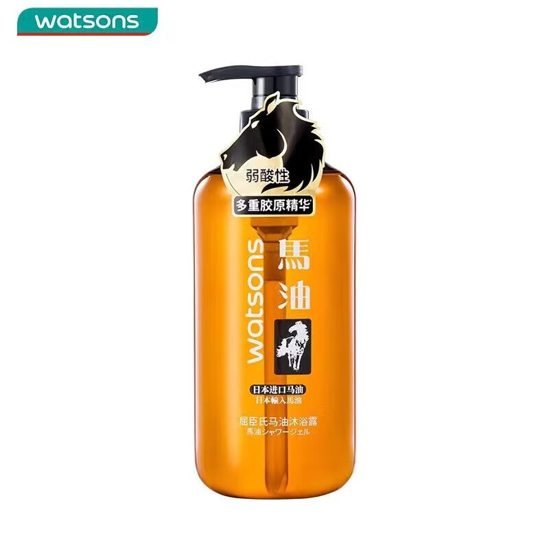 屈臣氏（Watsons）屈臣氏沐浴露 胶原马油沐浴露750ml
