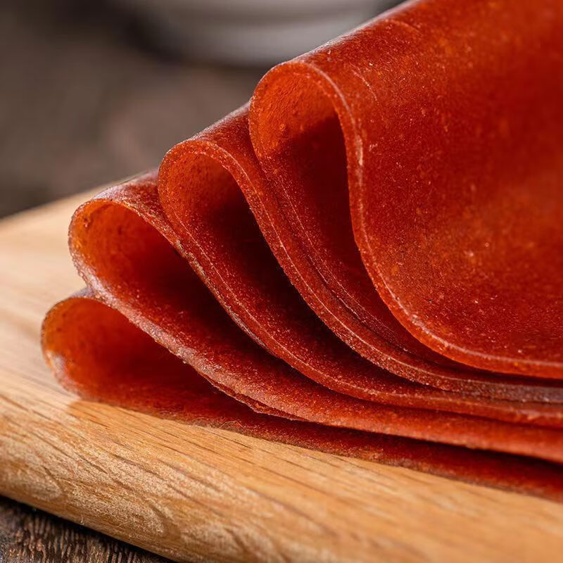 隽颜堂手撕果丹皮大特大号老式果丹皮干硬款有嚼劲山楂片整张怀旧小