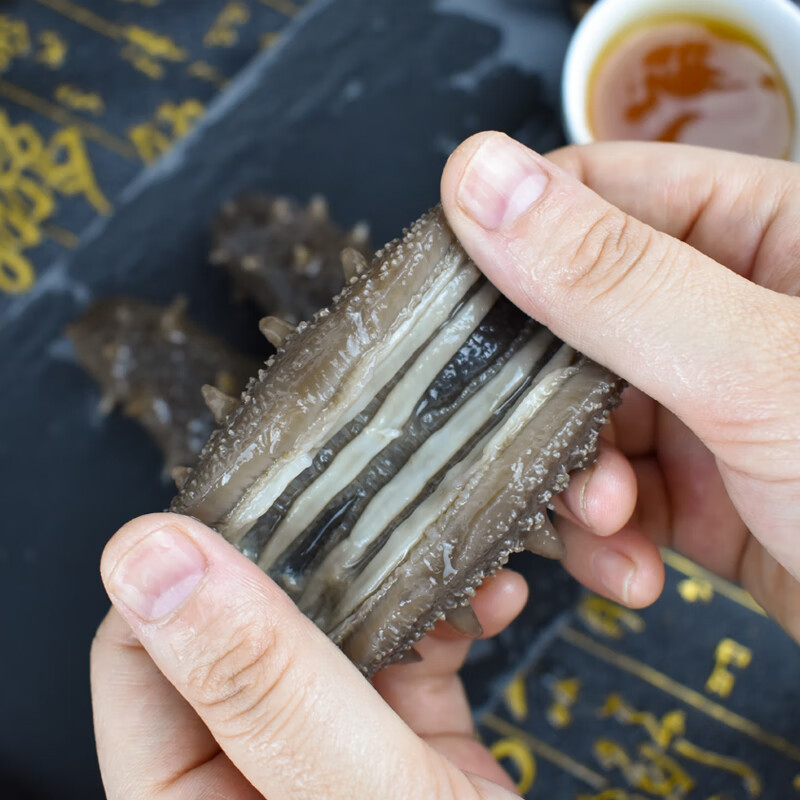 神礁岛 大连即食海参 辽刺参 深海底播 海鲜水产 1000g20-30只 礼盒装