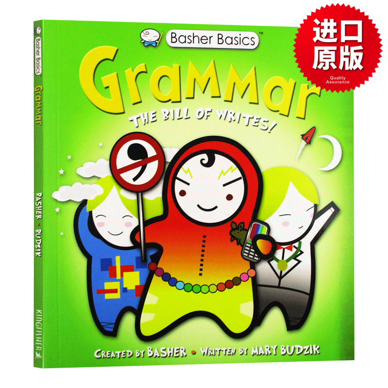 好玩的科学书 语法 Basher Basics Grammar 英文原版英语语言学习书籍 进口原版书