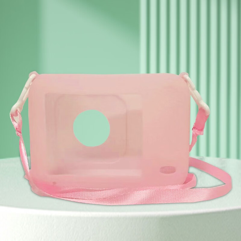 喵喵机n1打印机塑料保护壳硅胶保护套保护壳(此产品是保护壳) 粉红色