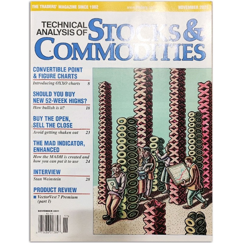 【单期可选】Technical Analysis of Stocks&Commodities 2023年股票杂志 2021年11月刊