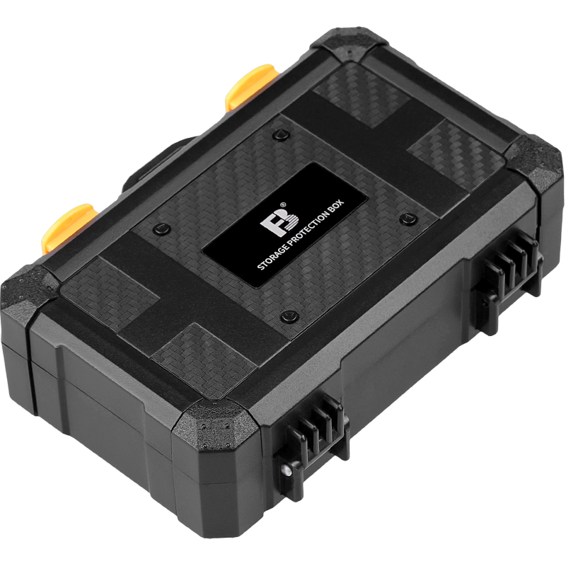 灃標(biāo)（FB）相機(jī)配件 SD TF CF XQD CFA CFeB內(nèi)存儲(chǔ)卡FZ100/FW50/LP-E6NH/W235/EL15微單反相機(jī)電池收納保護(hù)盒 FB-SCB08s【防濺防摔抗震耐磨】