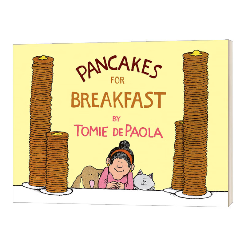 pancakes for breakfast  早餐吃煎饼 平装绘本 英文版 进口英语原版