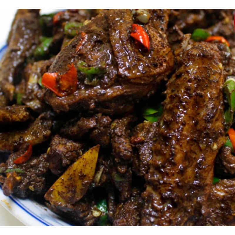 迎宾(yingbin)永州血鸭  血鸭 血浆鸭 正宗湘菜 散养无私房菜