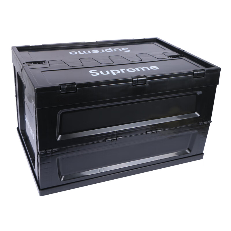 车尾箱子工业风 黑色supreme 530*410*315mm