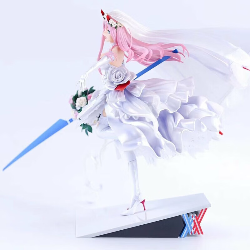 煌兮国家队02手办darling in the franxx动漫mf零二战袍花嫁手办 花嫁