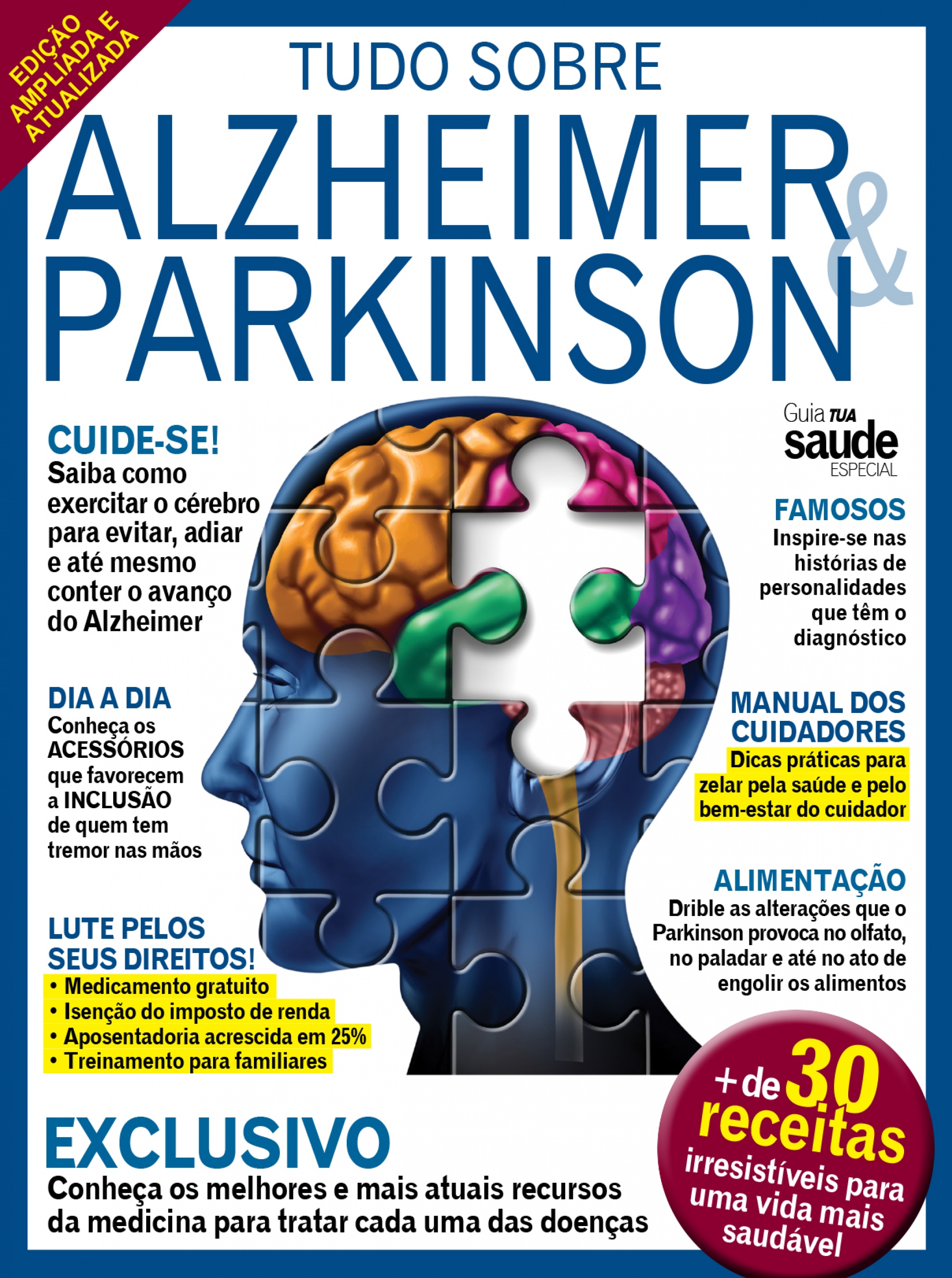 tudo sobre alzheimer e parkinson: guia tua saúde especial