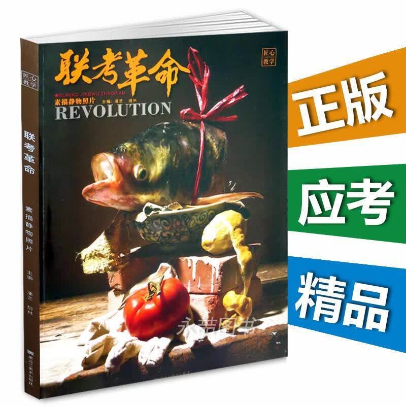 联考革命素描静物照片 潘艺胡林【正版书】