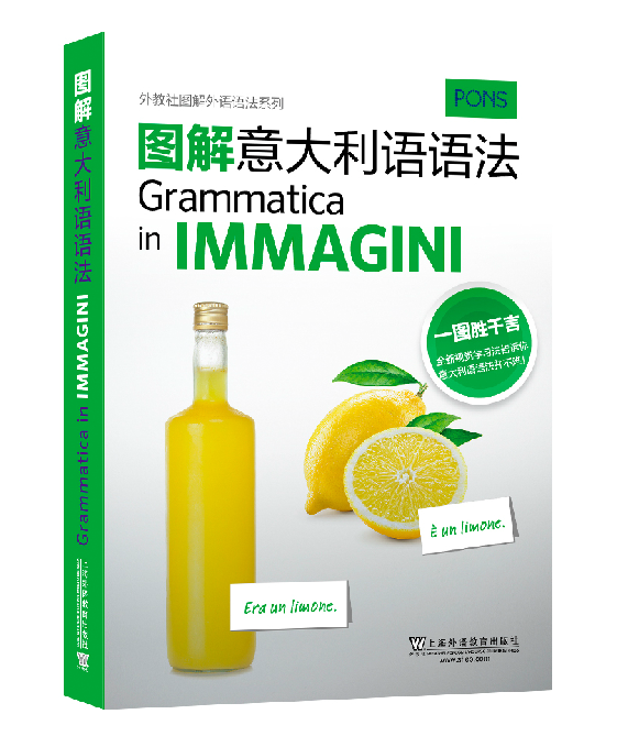图解意大利语语法 外教社图解外语语法系列 零起点入门自学意大利意大利语语法精讲 全新意大利语语法教程