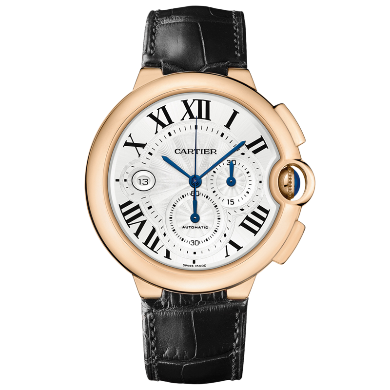 系列18k玫瑰金计时自动机械男表w6920009二手手表男奢侈品腕表钟表 w