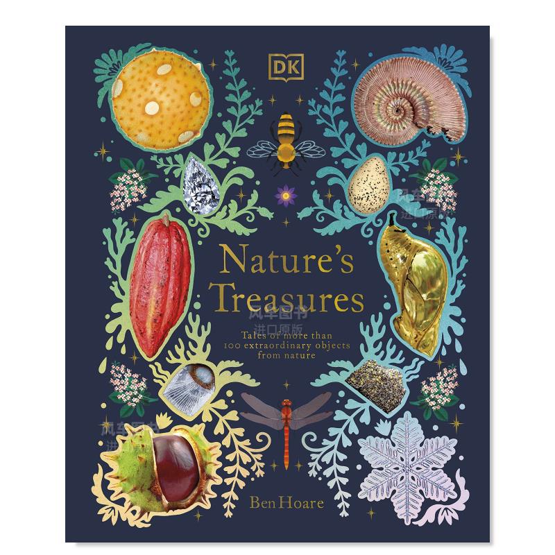 【现货】大自然的宝藏 natures treasures 英文原版绘本 精装全彩大
