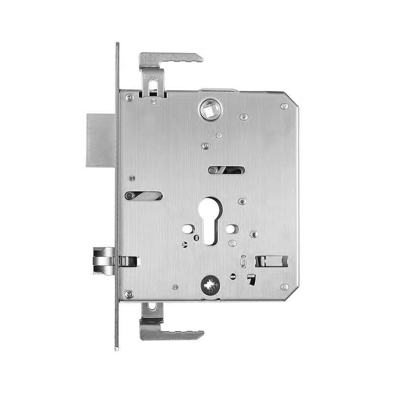 王力全半自动指纹密码锁防盗门替换智能锁体不锈钢双快双活 33*210 3*