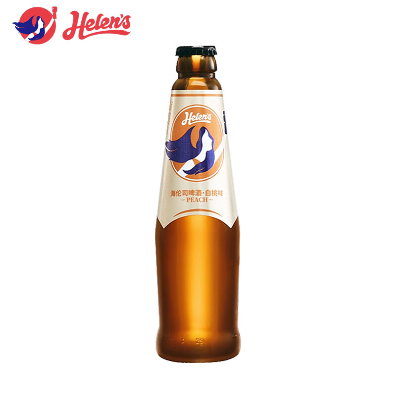 海伦司果啤helens水果味啤酒白桃葡萄草莓果啤酒组合微醺甜酒瓶装270