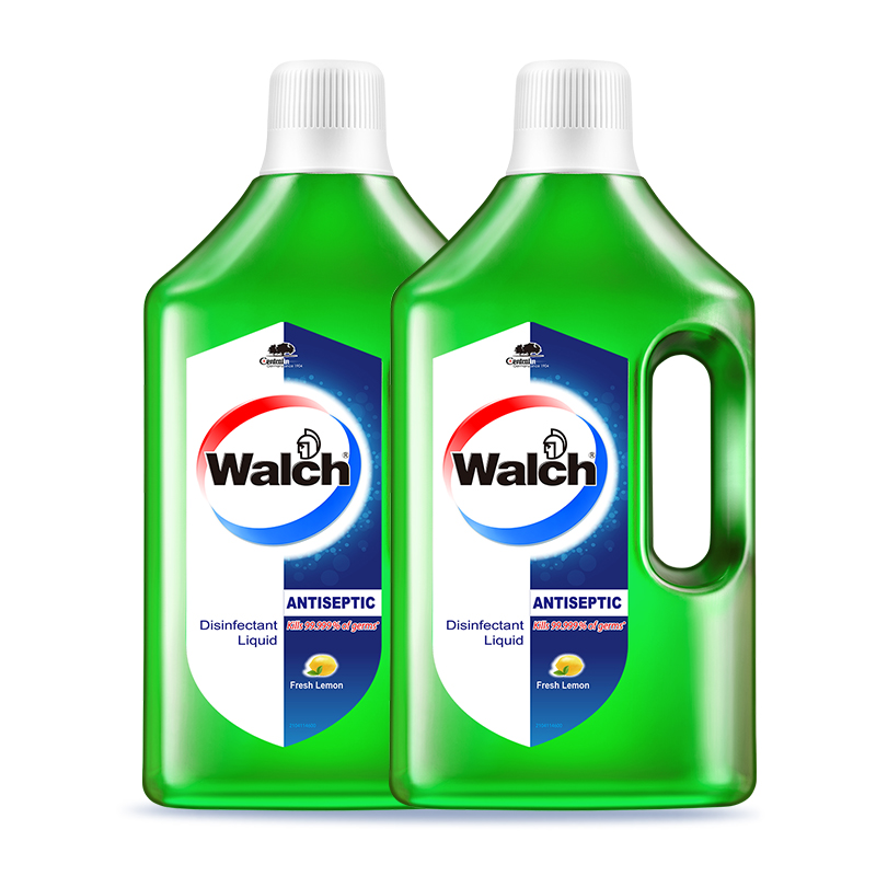 威露士（Walch）衣物家居多用途消毒液套装 家用消毒水有效杀菌99.999% 1L*2