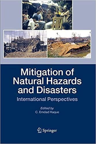 预订 mitigation of natural hazards and disasters