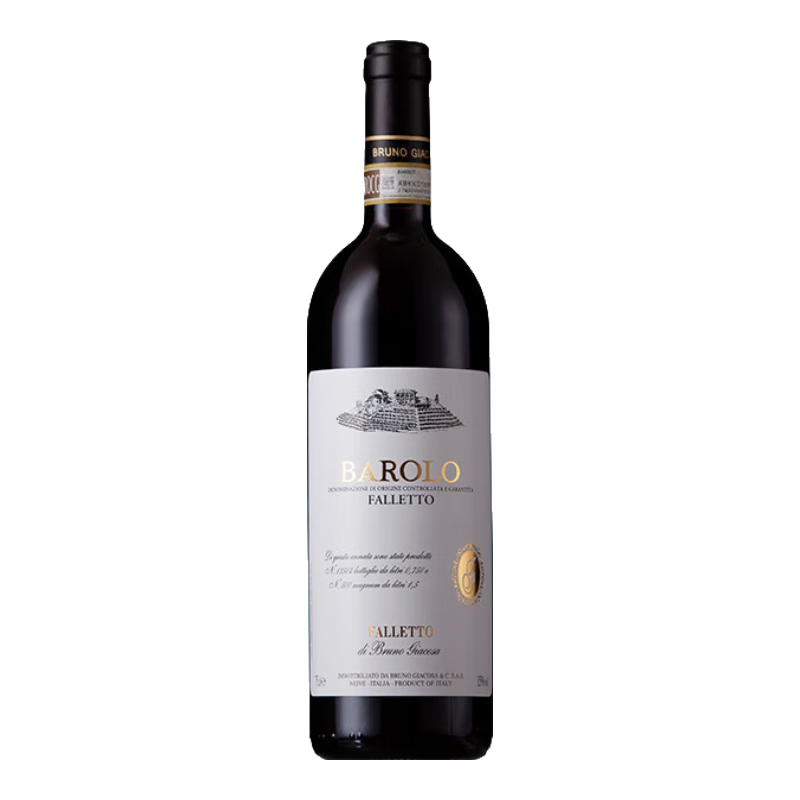 嘉科萨酒庄（Bruno Giacosa）意大利嘉科萨巴罗洛干红葡萄酒750ml 法莱特园巴罗洛干红