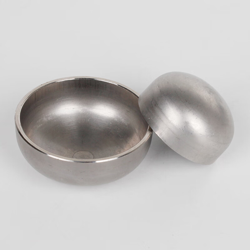 304不锈钢封头椭圆管帽焊接管道钢管塞封口盖堵头压力罐堵帽盖帽 Φ57