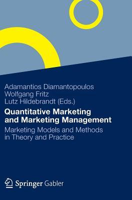 预订 quantitative marketing and marketing management
