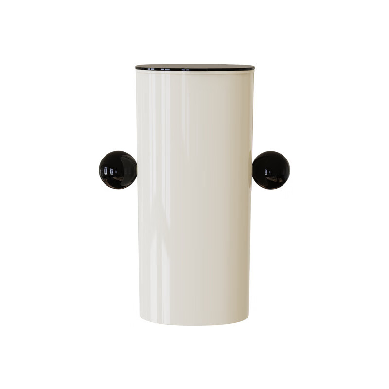 盒自动升降防尘四分格化妆刷收纳筒桌面梳妆台收纳盒子 黑米色拉杆