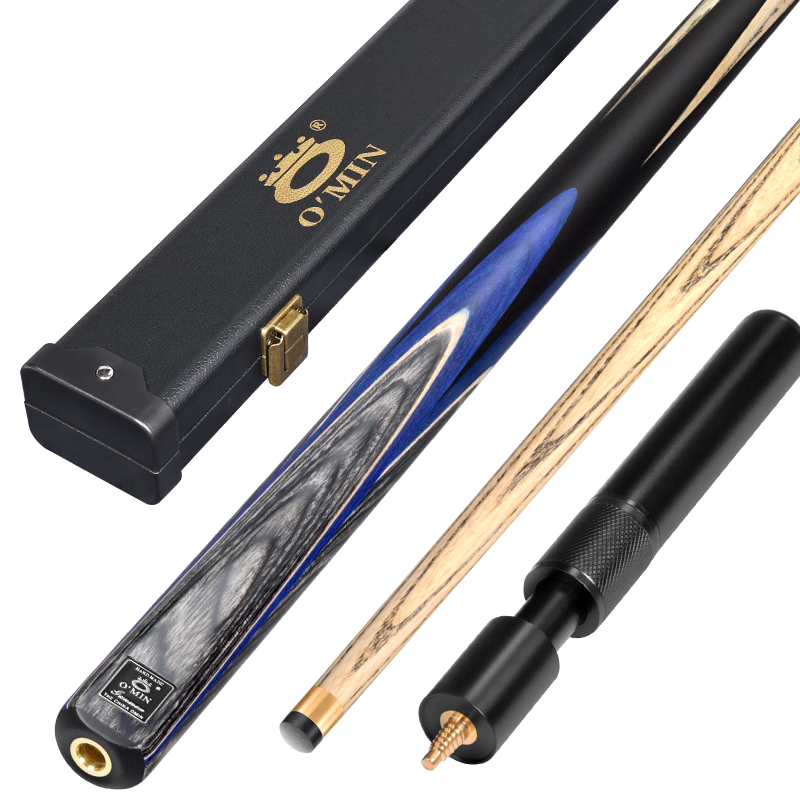 奧秘新代風(fēng)暴臺(tái)球桿套裝小頭斯諾克中式黑八8桌球桿16彩通體槍手系列