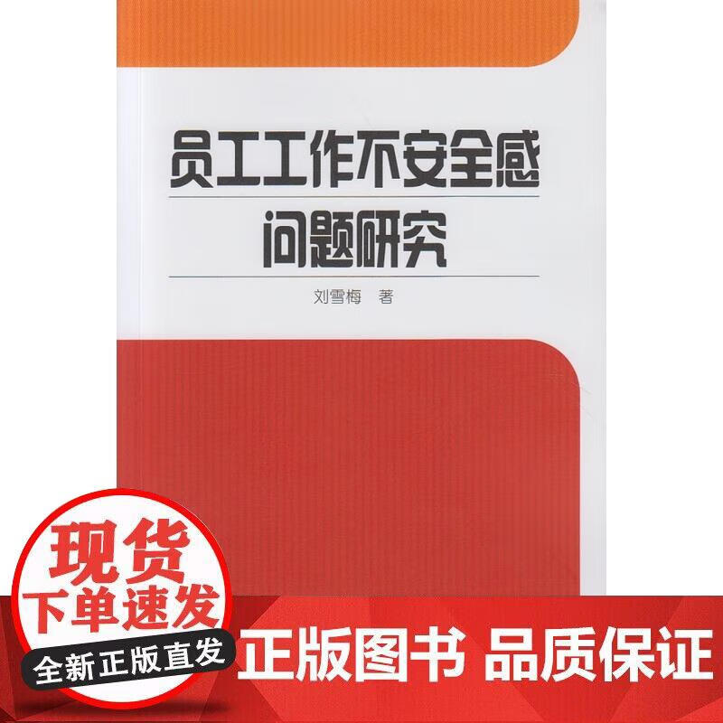 员工工作不安全感问题研究正版