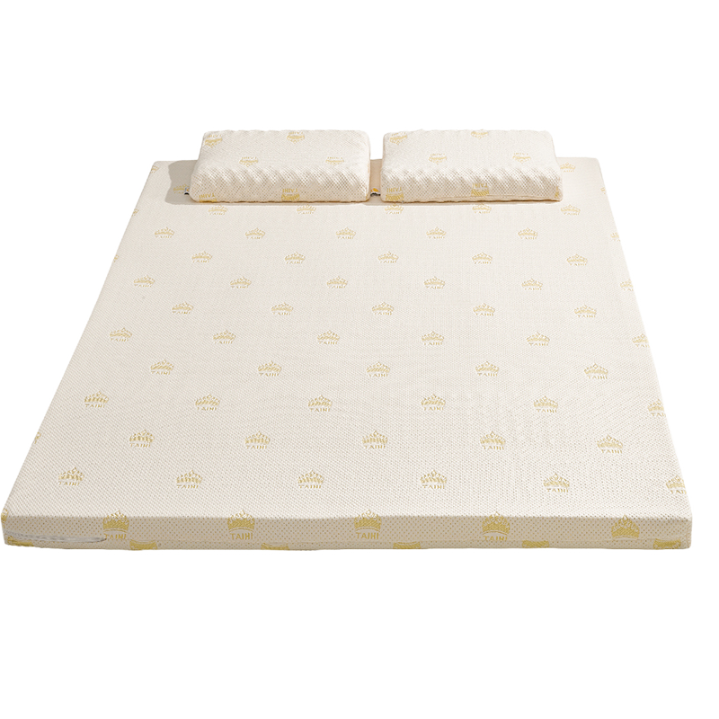 泰嗨（TAIHI）乳胶床垫泰国进口天然乳胶床垫可折叠榻榻米床垫子 颗粒按摩 200*180*10CM