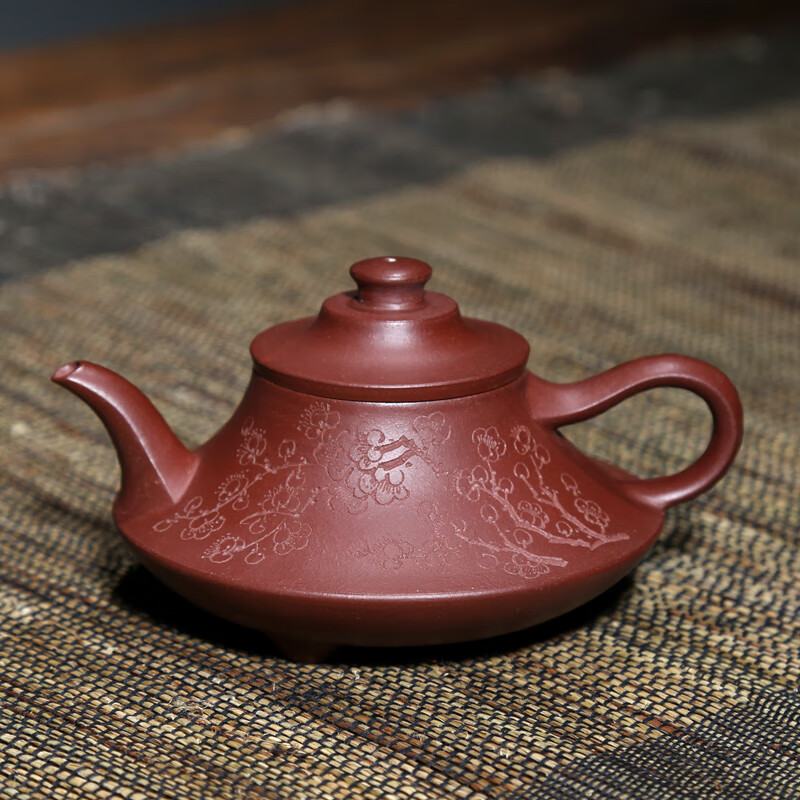 一茗金砂宜兴紫砂壶泡茶壶茶具名家徐萍210cc纯手工稀有原矿紫朱泥云