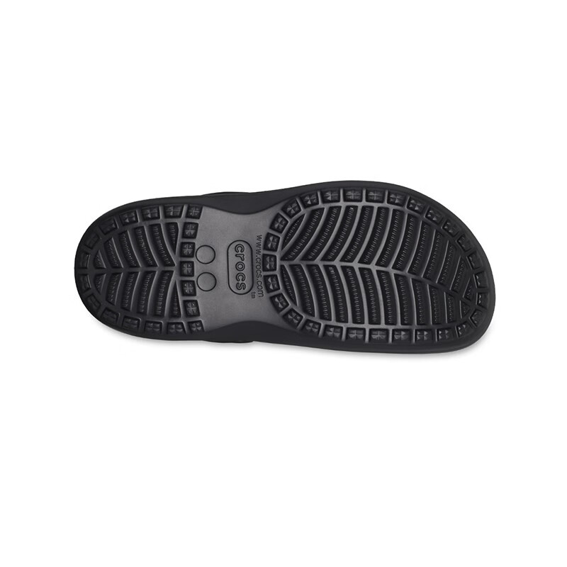 CROCS卡骆驰贝雅云彩暖棉洞洞鞋休闲棉鞋|208708 黑色-001 36 /37(230mm)