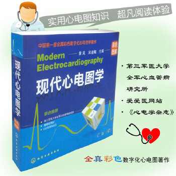 现代心电图学 黄岚,宋凌鲲 主编【正版书】