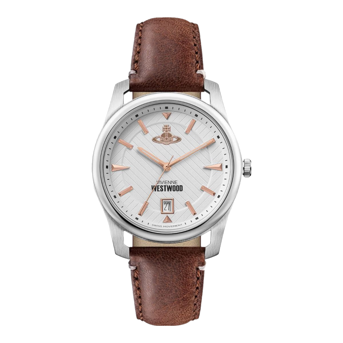 ޱޱ������˹����£�Vivienne Westwood����̫���б���ɫ��ʿ�ֱ�ŷ��ʯӢ�����������ѽ��������������� ���ſ��Ȼ� VV185WHBR 40mm