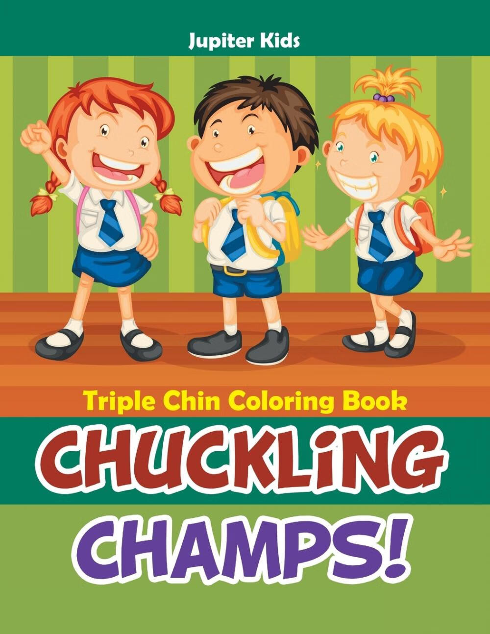 【预售 按需印刷】chuckling champs! triple chin coloring book
