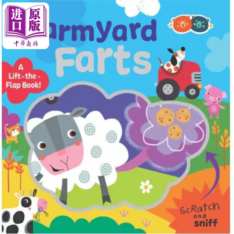 farmyard farts 农场屁屁书香味书 英文原版儿童绘本 活动与玩具纸板