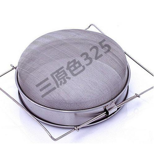 墨薰槿蜂具全不锈钢 双层 过滤器 过滤网 蜂蜜过滤 布尼龙滤网一个