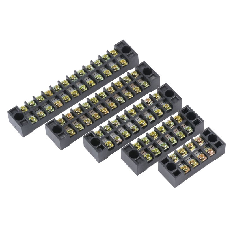 tb接线端子排导轨式15a/45a/60a 03位04 05 06 12电线连接器强电 tb