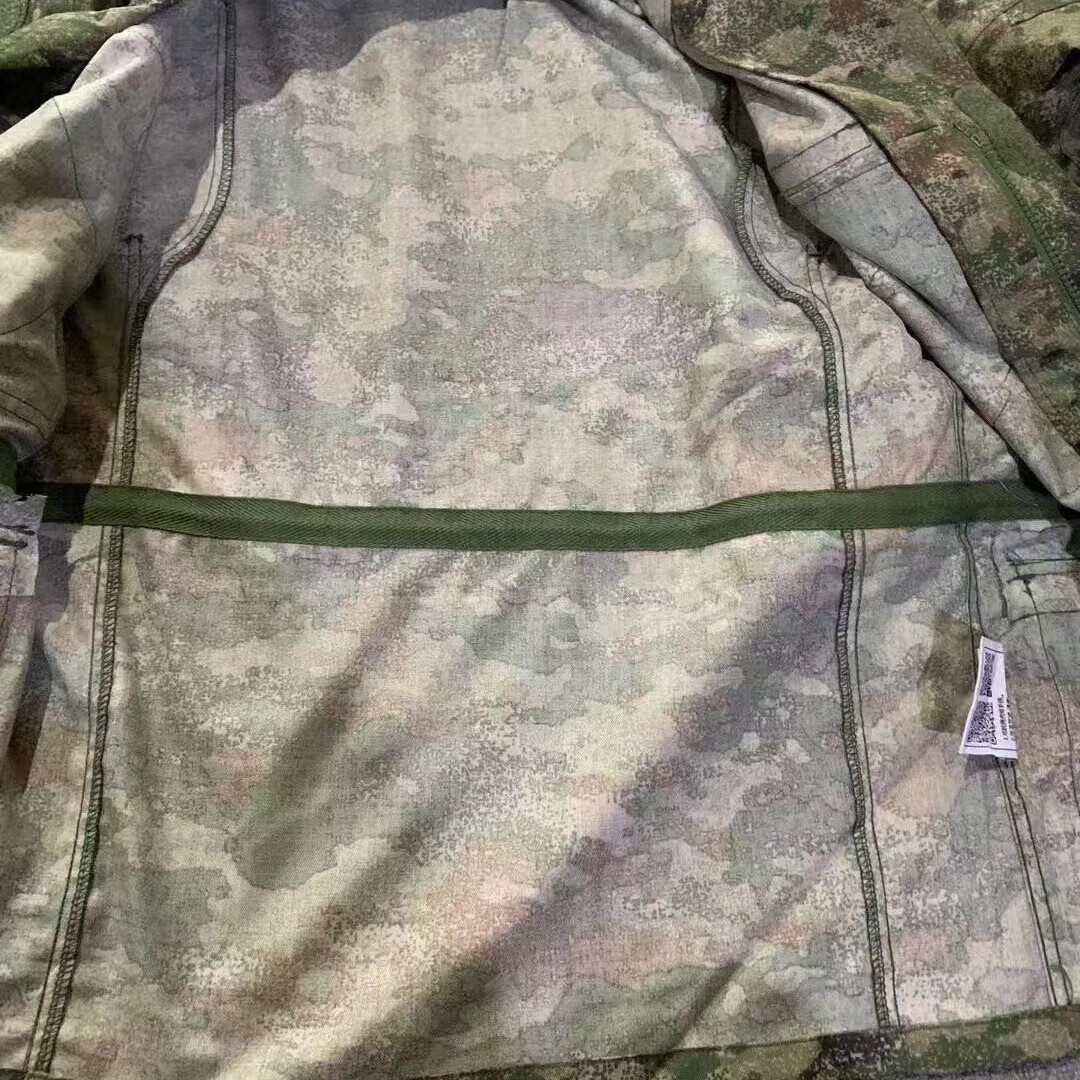 新款2i迷彩服套装军训服冬夏季耐磨防刮劳保工作服可交 丛林绿 xxs