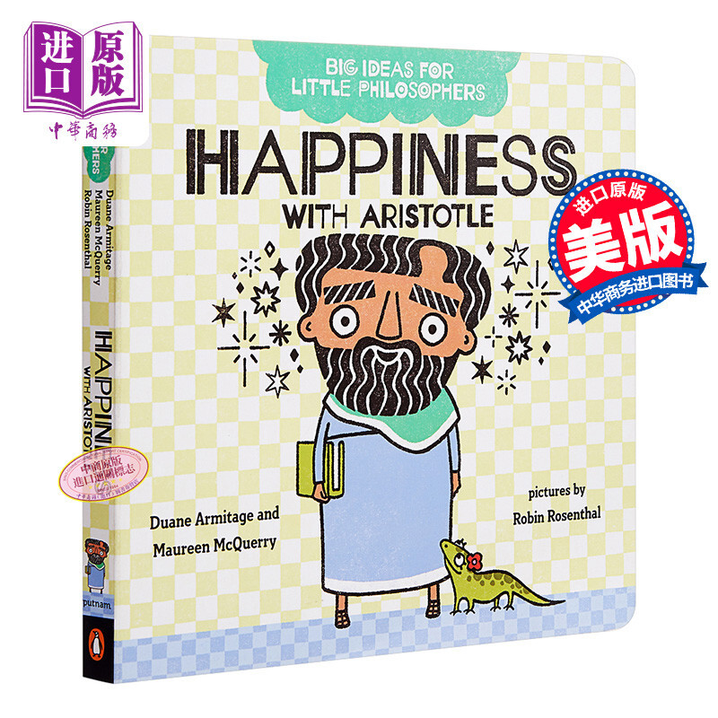little philosophers aristotle 小哲学家亚里士多德 英文原版 3-6岁