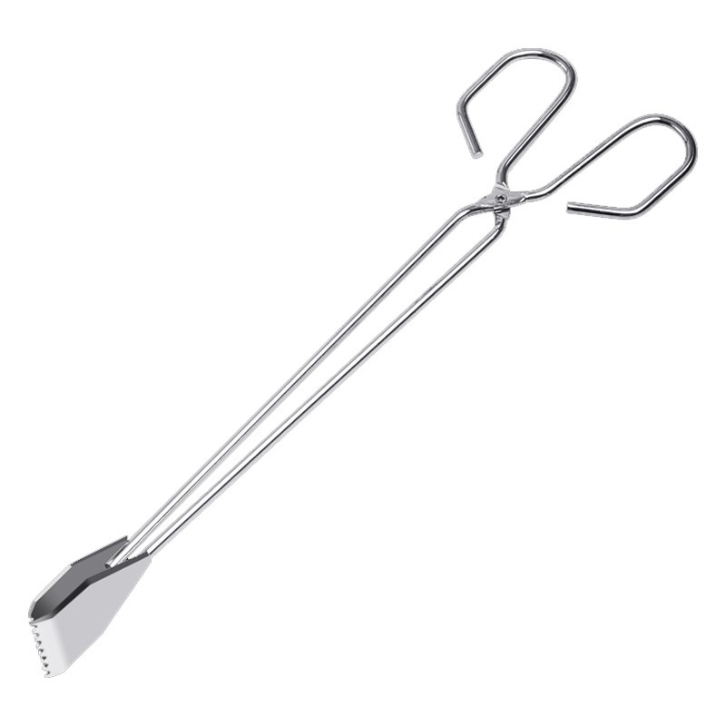 0cm 捡垃圾夹子火钳夹加长拾物器环卫工碳夹取物火剪不锈钢超长柄