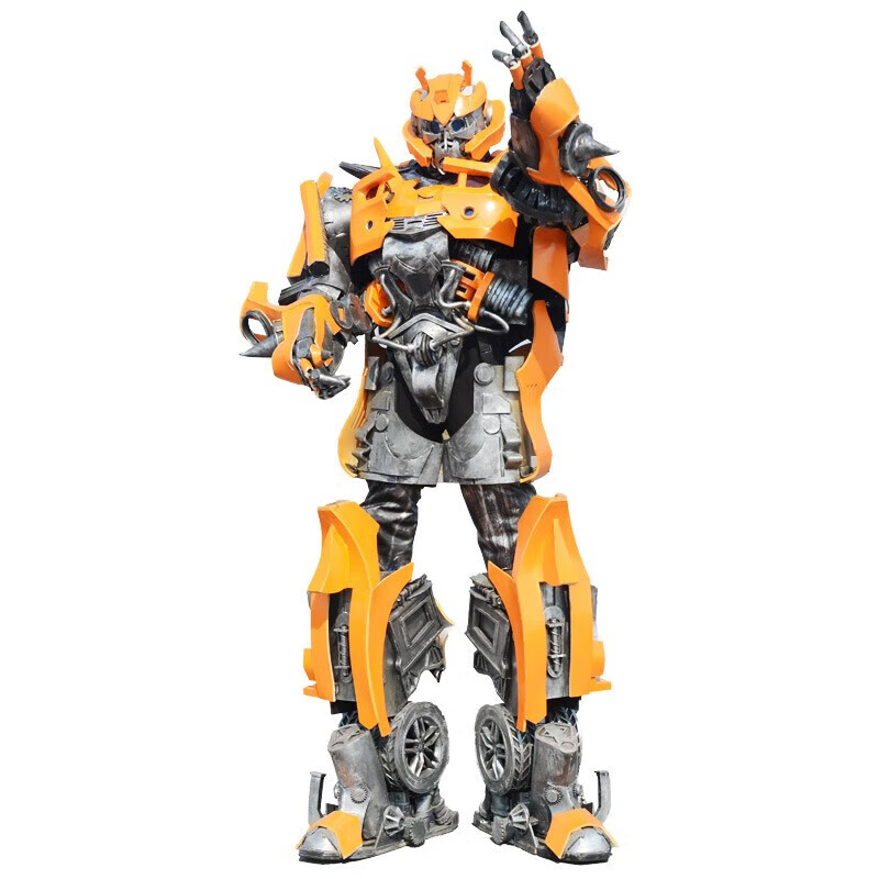 52.7米演出机器人 真人大黄蜂盔甲(深黄色)