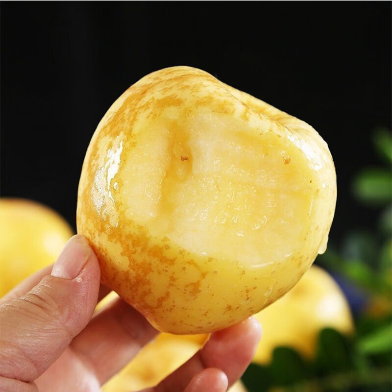 京蚨鲜【顺丰JD】黄金维纳斯苹果丑苹果黄金果新鲜水果生鲜时令水果礼盒 5斤大果【80-85mm】净重4.3-4.5斤