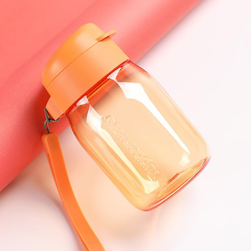 特百惠(tupperware) 嘟嘟企鹅杯学生儿童塑料水杯密封不漏可爱便携带