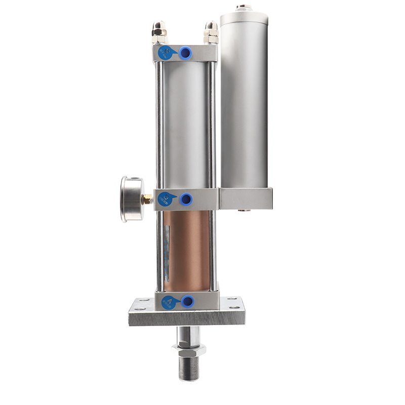 气液增压缸mpt1t3t 5t 8t10t油压缸气动增压气缸63/80/100*150/20 mpt