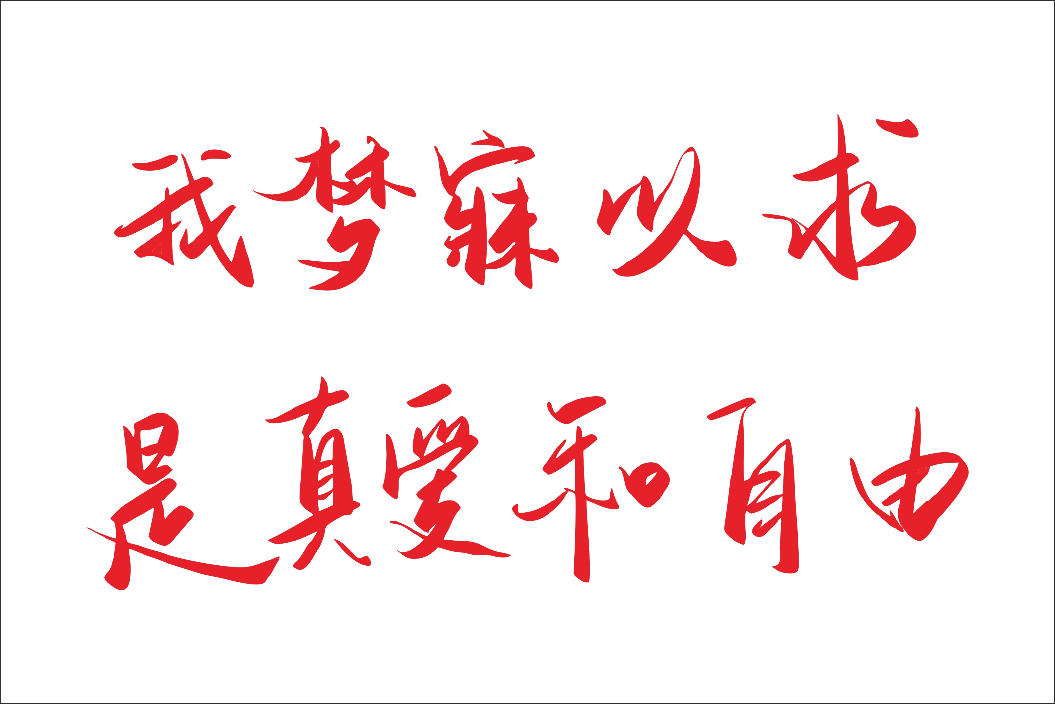 音乐会应援旗子定做永远热爱浪漫与自由旗帜定制我梦寐以求是真爱 我