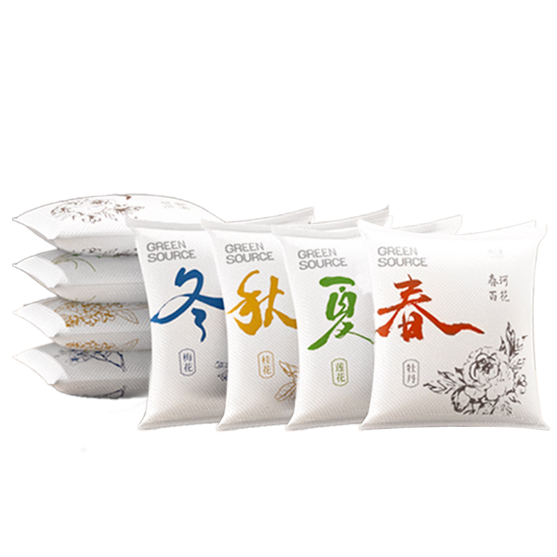 绿之源新车除甲醛除异味车内活性炭 室内专用除臭车载净化竹碳包1.6kg