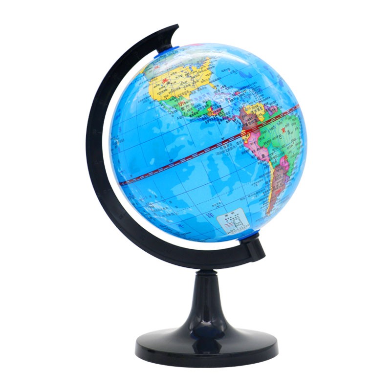 用初中生旋转地理老师推荐教学用摆件儿童启蒙教育智能地球仪 直径14