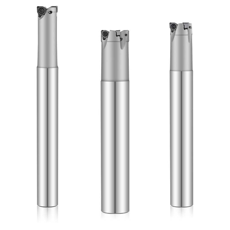 90度快进给重切削mfwn直角铣刀杆wnmu040304/060408双面六角刀片  c16