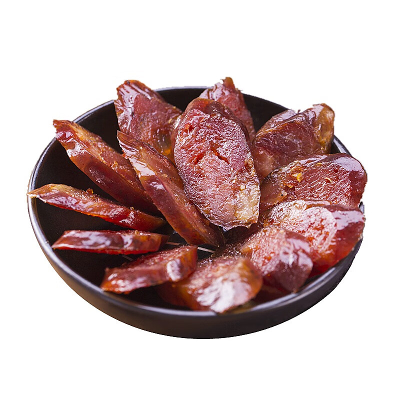 全江湖南特产烟熏腊肠麻辣香肠500g手工腊肠农家柴火土猪肉熏制 麻辣